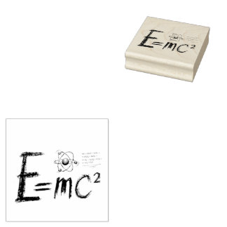  Einstein's Theory of Relativity. Formula Stämpel