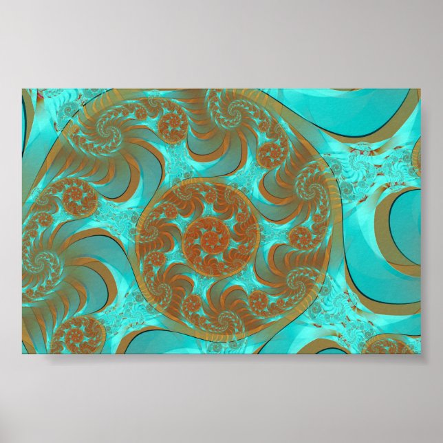 EInternal Cute Abstrakt Art Poster (Framsidan)