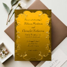 Einternal Elegance Golden Vintage bröllop