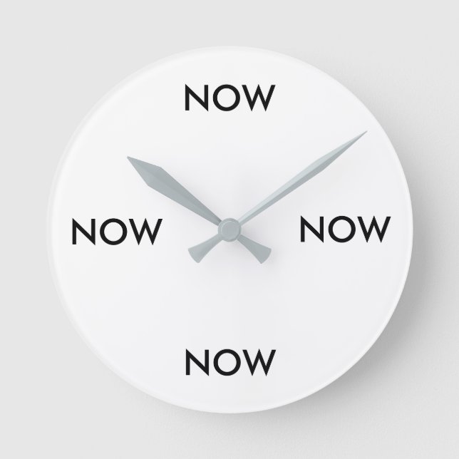 EInternal Now Clock Rund Klocka (Framsida)