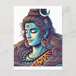 EInternal Shiva: Högsta Yogi i Divine Bliss Vykort