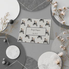 EInternal Stone-par Boho-platskort för gäster Tack Kort