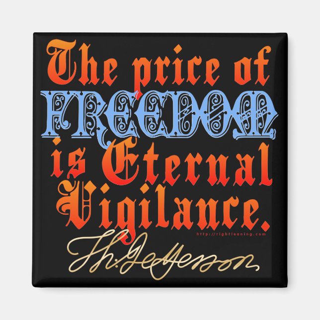 EInternal Vigilance Magnet (Framsidan)