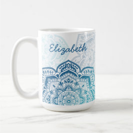 Eira Mandala 15 oz. Personalized Mug Kaffemugg