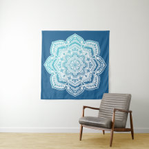 Eira Mandala Finkonst Vävt Väggtextil