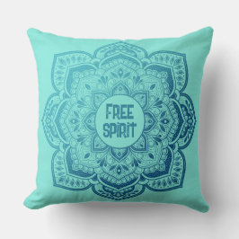 Eira Mandala Personalized Throw Pillow Kudde