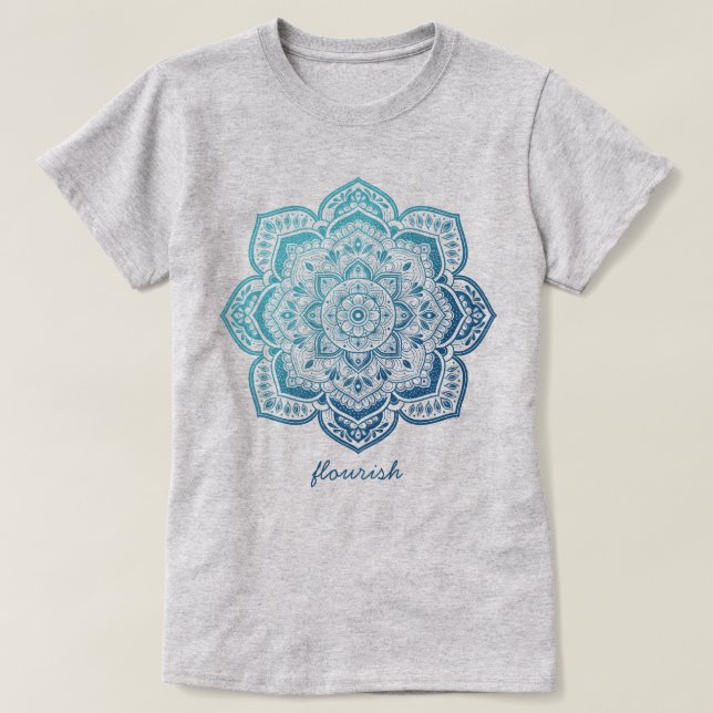 Eira Mandala Personlig T-Shirt (Design framsida)
