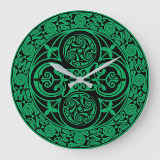 Eire Celtic Irish ambigram Stor Klocka