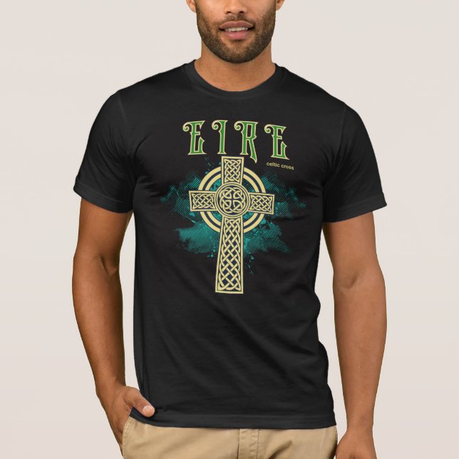 Eire - Celtic Kor T Shirt (Framsida)
