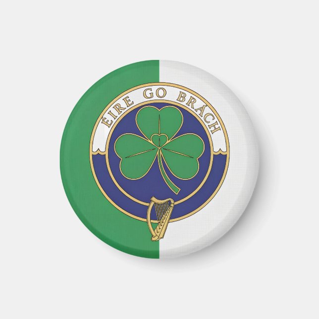 Éire go Brách - Ireland Forever Magnet (Framsidan)
