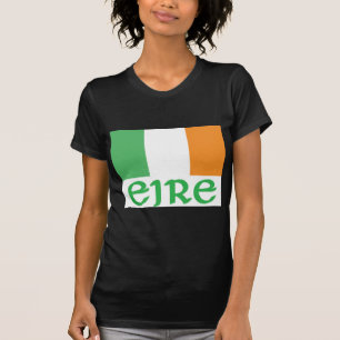 EIRE irländsk flagga T Shirt