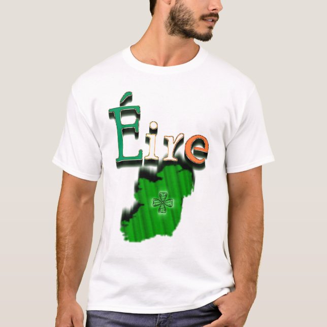 Éire T-tröja Tee (Framsida)