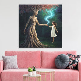 "Eirene’s Woodland Crossing” – A Surreal Reality Canvastryck