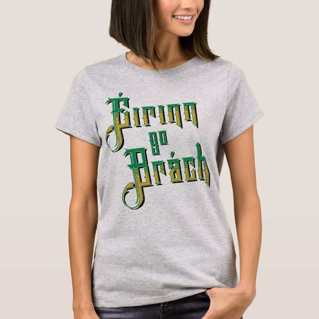 Éirinn go Brách, Ireland Forever T-Shirt (Framsida)