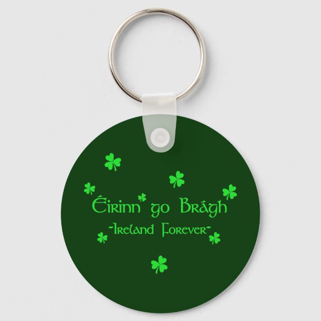 Eirinn Go Bragh Nyckelring (Framsida)