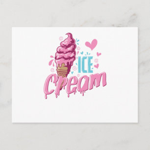 Eis "Ice Cream" Softeis Vykort