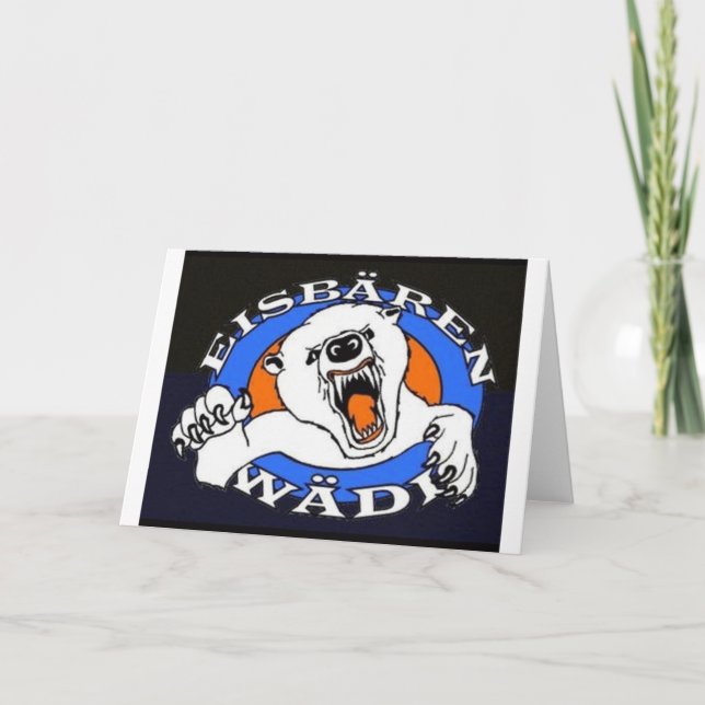 eisbaeren waedi.gif kort (Framsida)