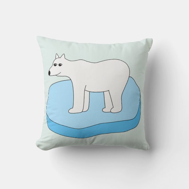 Eisbär auf der Eisscholle Kudde (Framsida)