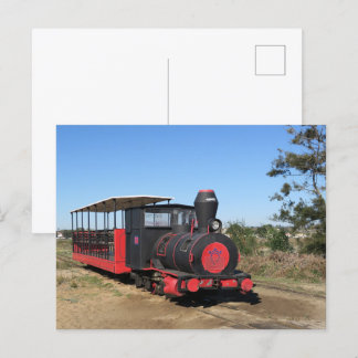 eisenbahn,fährt zum Praia do Barril,portugal Vykort