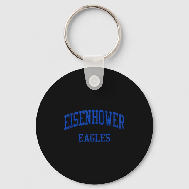 Eisenhower High School Hs Shelby Township Mi Vinta Nyckelring (Framsida)