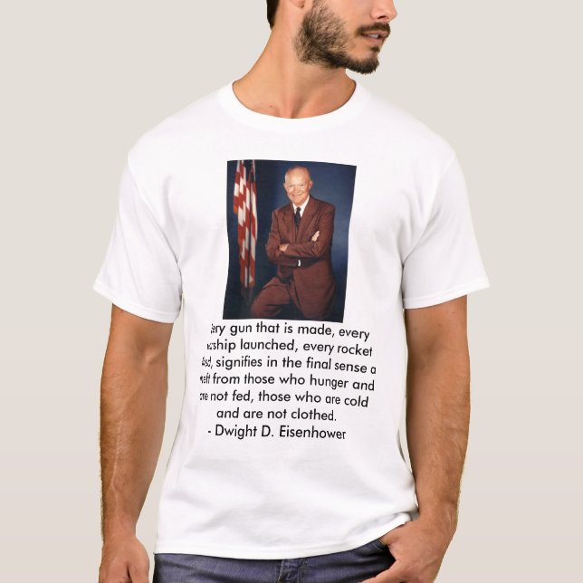 eisenhower_html_3f835aa4 a-folk som värderar… t-shirt (Framsida)