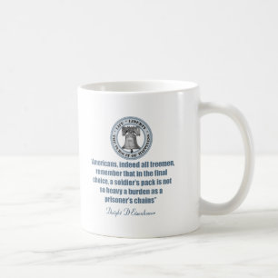 Eisenhower Quote - Soldat Kaffemugg