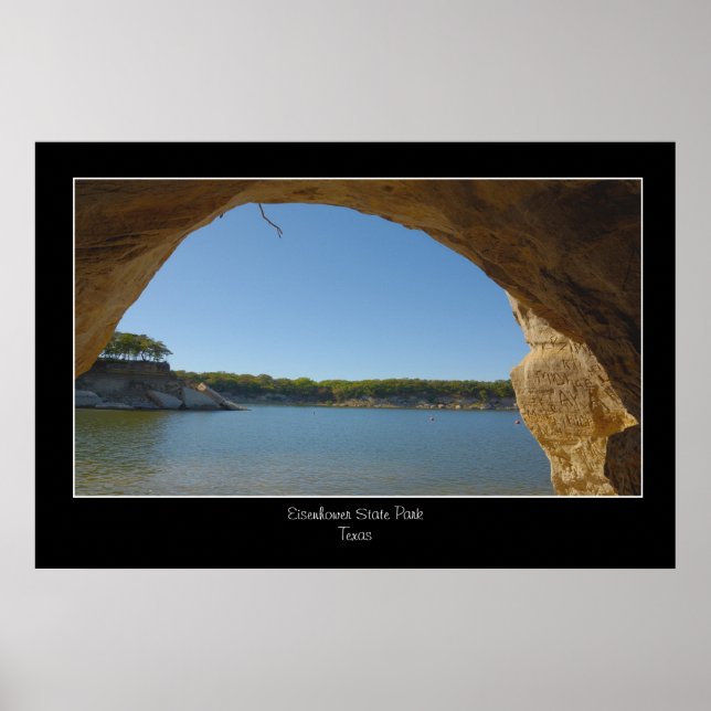 Eisenhower State Park Texas Poster (Framsidan)