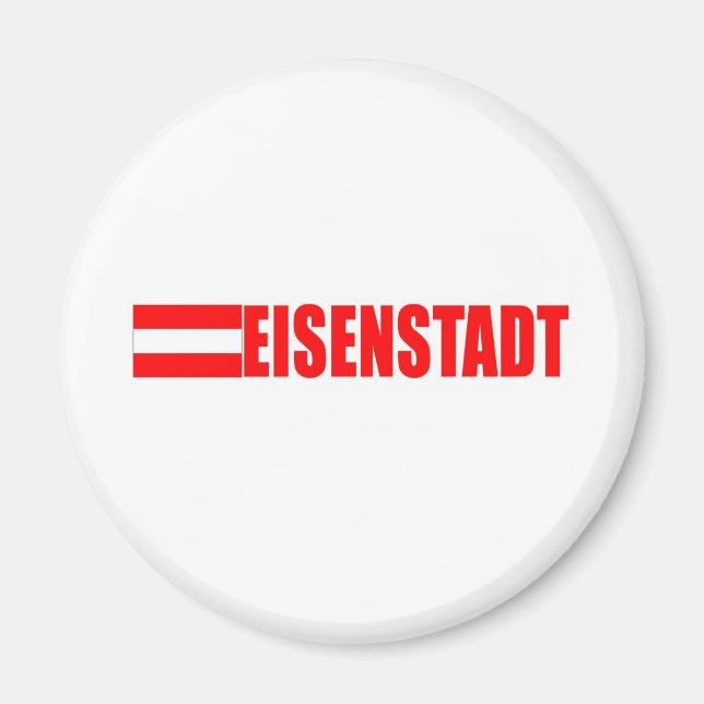 Eisenstadt, Österrike Magnet (Framsidan)