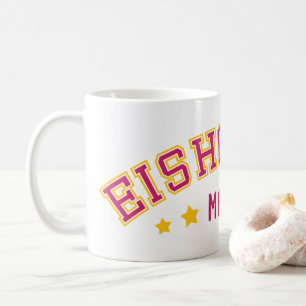 Eishockey Mamma, Hockey Mom, Tysk Kaffemugg