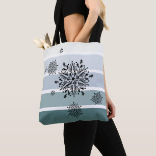 Eiskristalle mit Tölter Tasche Tygkasse