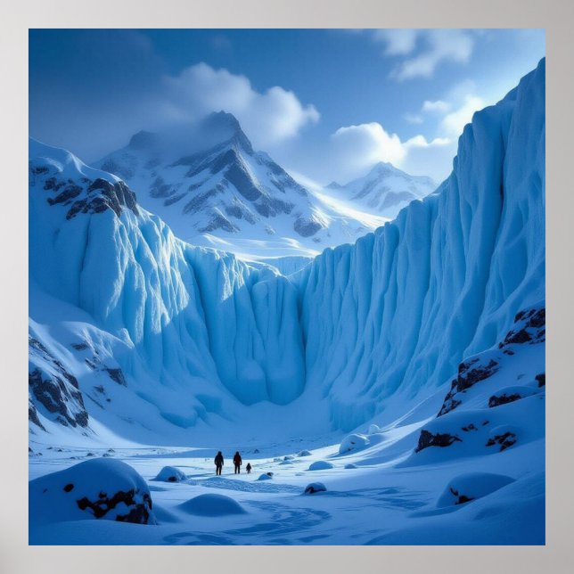 „Eismauer – Das Ende der bekannten Welt“ Poster (Framsidan)