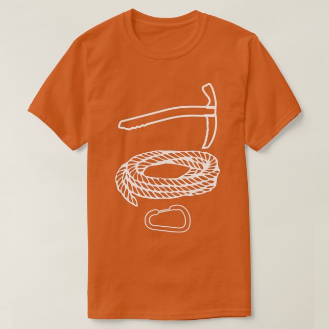 Eisspitzacke klätting Rope Ice Kliber 4 T Shirt (Design framsida)