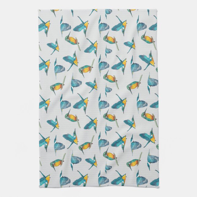 Eisvogel Kökshandduk (Vertikal)