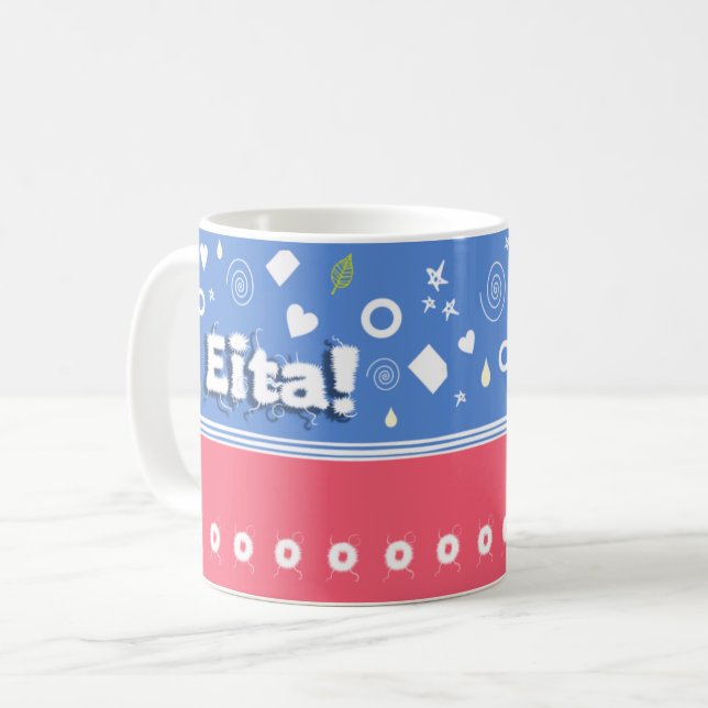 Eita!!! Coleção Falada Kaffemugg (Framsida vänster)