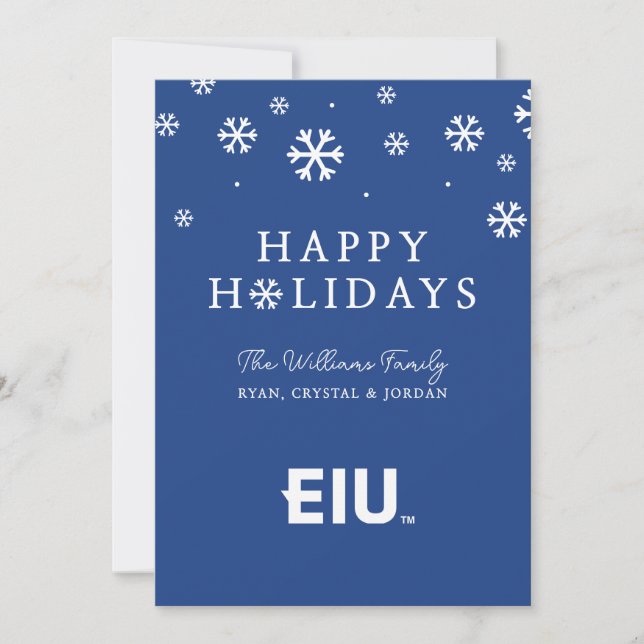 EIU Block Brev Julkort (Framsida)