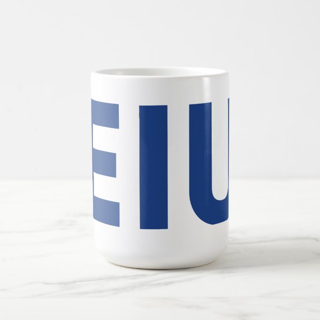EIU Block Brev Kaffemugg (Center)