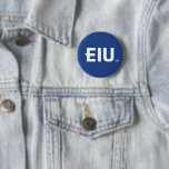 EIU Block Brev Knapp<br><div class="desc">Den här designen har den fetstilta logotypen block-brev som representerar Östra Illinois Universiteten (EIU). Akronymen "EIU" visas på en framträdande plats i ett starkt, sans-serif-typsnitt som förmedlar en känsla av stabilitet och akademisk styrka. Brev är ett fast, djupt blått, ett färg som är förenat med universiteten, mot en ren, vit...</div>