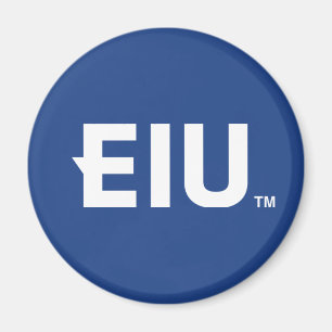 EIU Block Brev Magnet