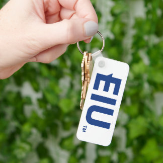 EIU Block Brev Nyckelring