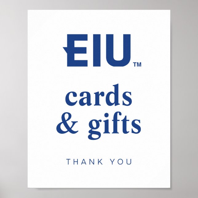 EIU Block Brev Poster (Framsidan)