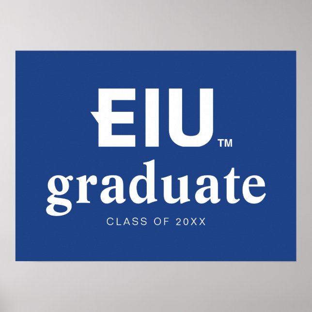 EIU Block Brev Poster (Framsidan)