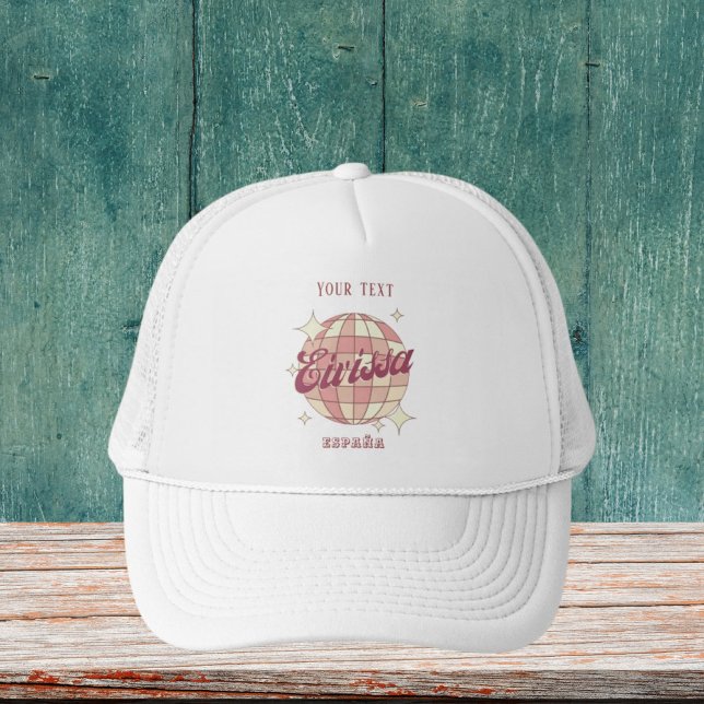 Eivissa Ibiza España Retro Disco boll party Keps (Skapare uppladdad)