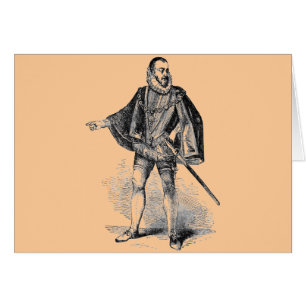 Eizabethan Costumes Hälsningskort