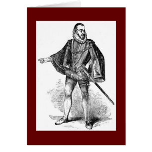 Eizabethan Costumes Hälsningskort