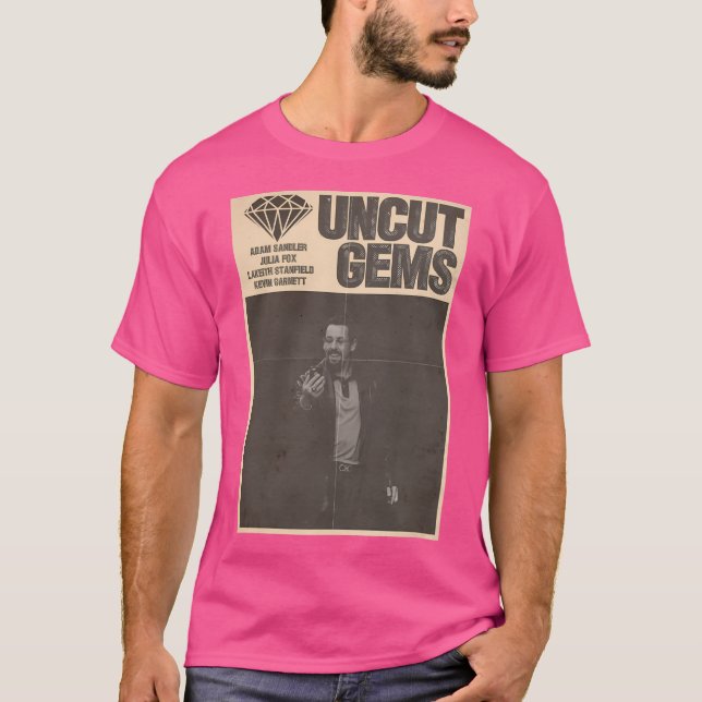 Ej avskurna Poster (BW) T Shirt (Framsida)