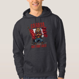 EJ FÖR FÖRSÄLJNING, Kanada, Beaver Lumberjack, Fla Hoodie