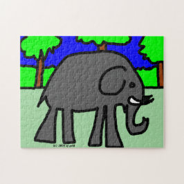 ej guld - Elephant God Pussel