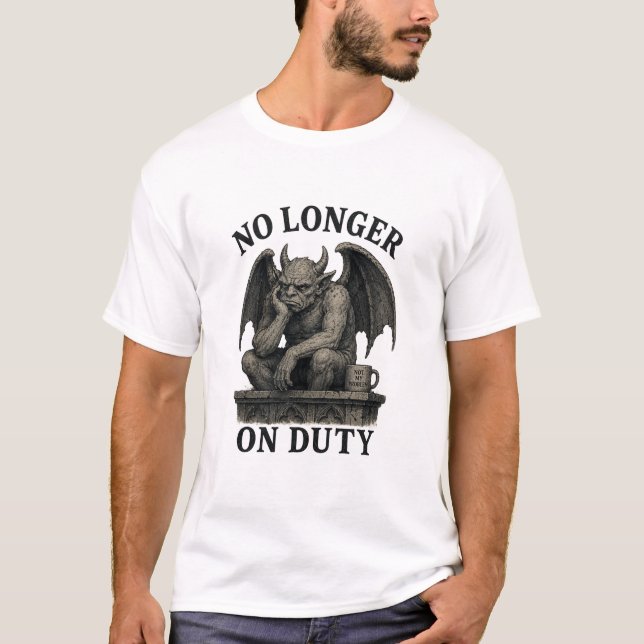 EJ LÄNGRE I TJÄNST T SHIRT (Framsida)