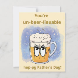 ej öllivbar - Begränsada Fars dag Edition OSA Kort