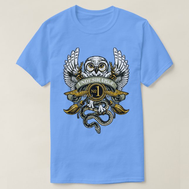 Ej önskvärt t shirt (Design framsida)